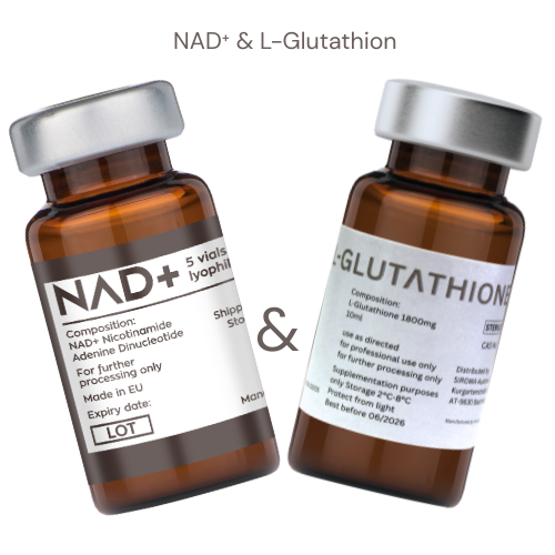 NAD+ & L-Glutathion im Bundle